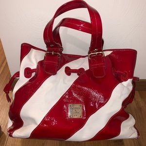 Dooney and Bourke Medium Chiara Bag- cherry red